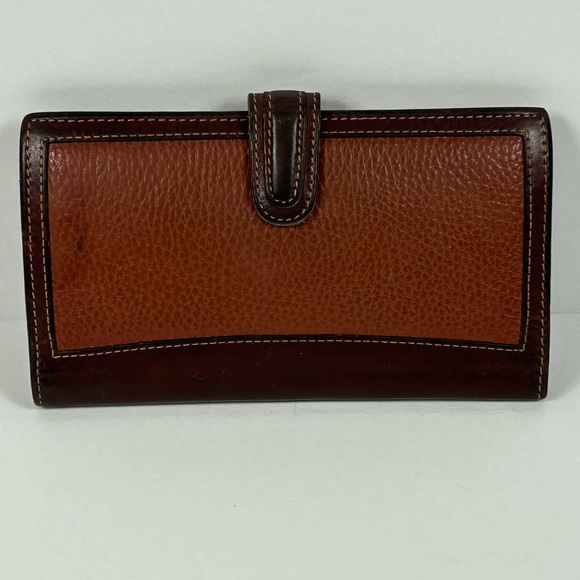 Coach Vintage Brown Leather Wallet - Picture 1 of 10